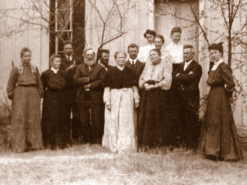The Fritz Fuchs family, 1905 The Fritz Fuchs family, 1905